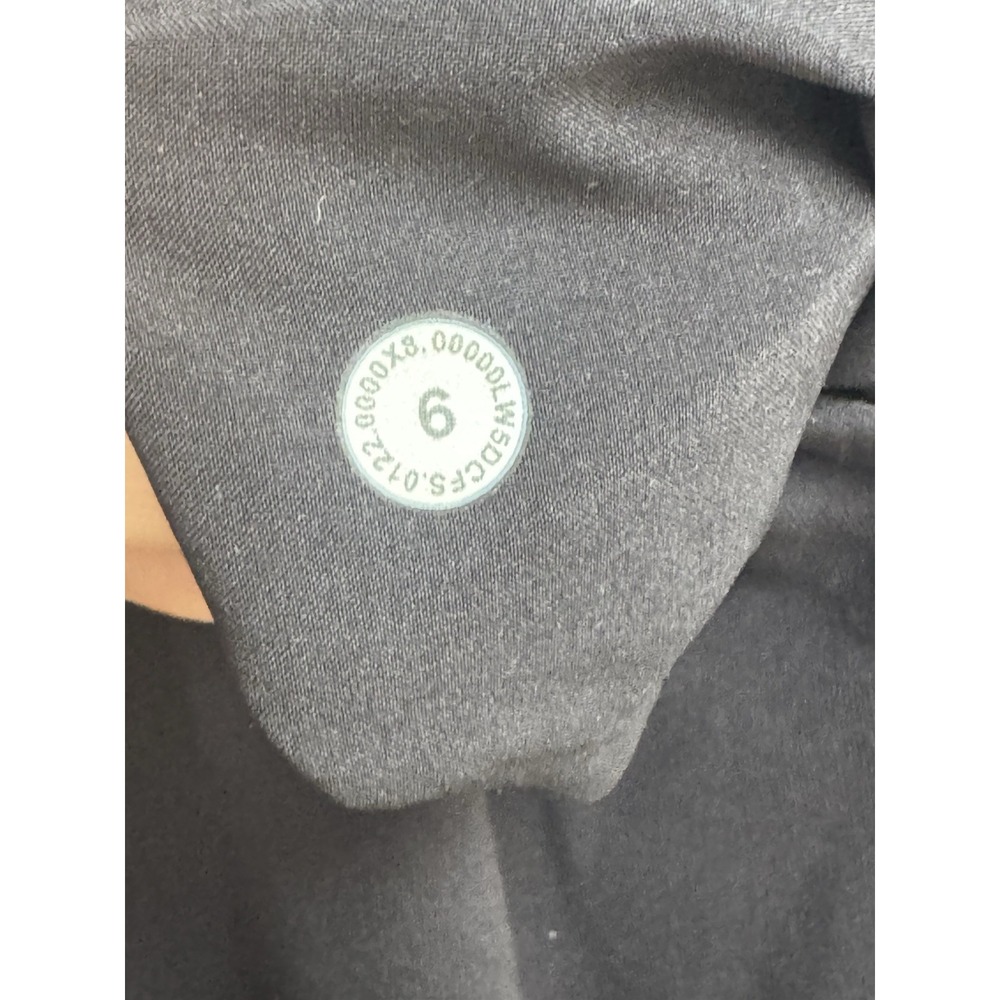 Lululemon Sz 6 Keep Moving 7/8 High-Rise Black Pants - Picture 2 of 5